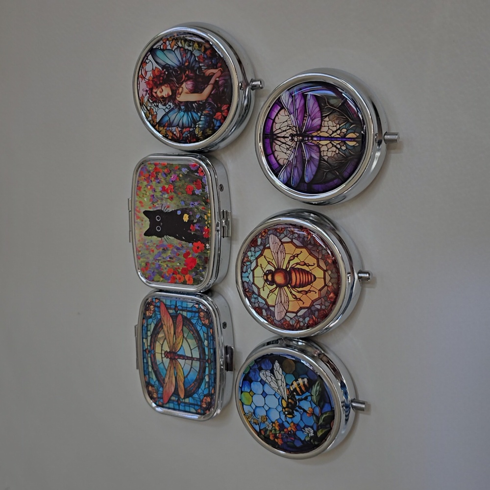 Beautiful  pill boxes